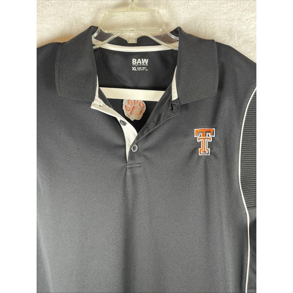 Texas Tech Nike Polo Shirt Men's XL Orange Short Sleeve Dri-Fit NCAA